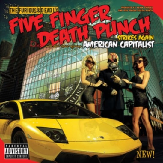 Виниловая пластинка Five Finger Death Punch - American Capitalist