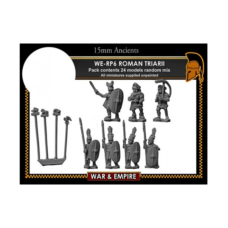 

Триарии – Пирровы и Пунические войны, War & Empire - Ancients Miniatures - Late Roman (15mm)