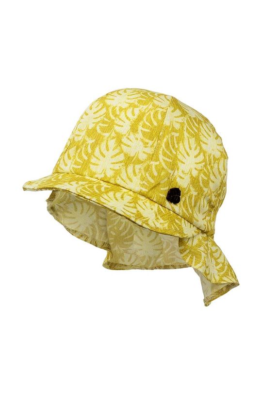Jamiks Детская хлопковая шапка LEONARD, желтый