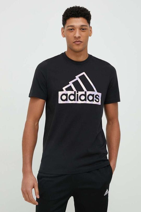 

Футболка Adidas из хлопка adidas, черный