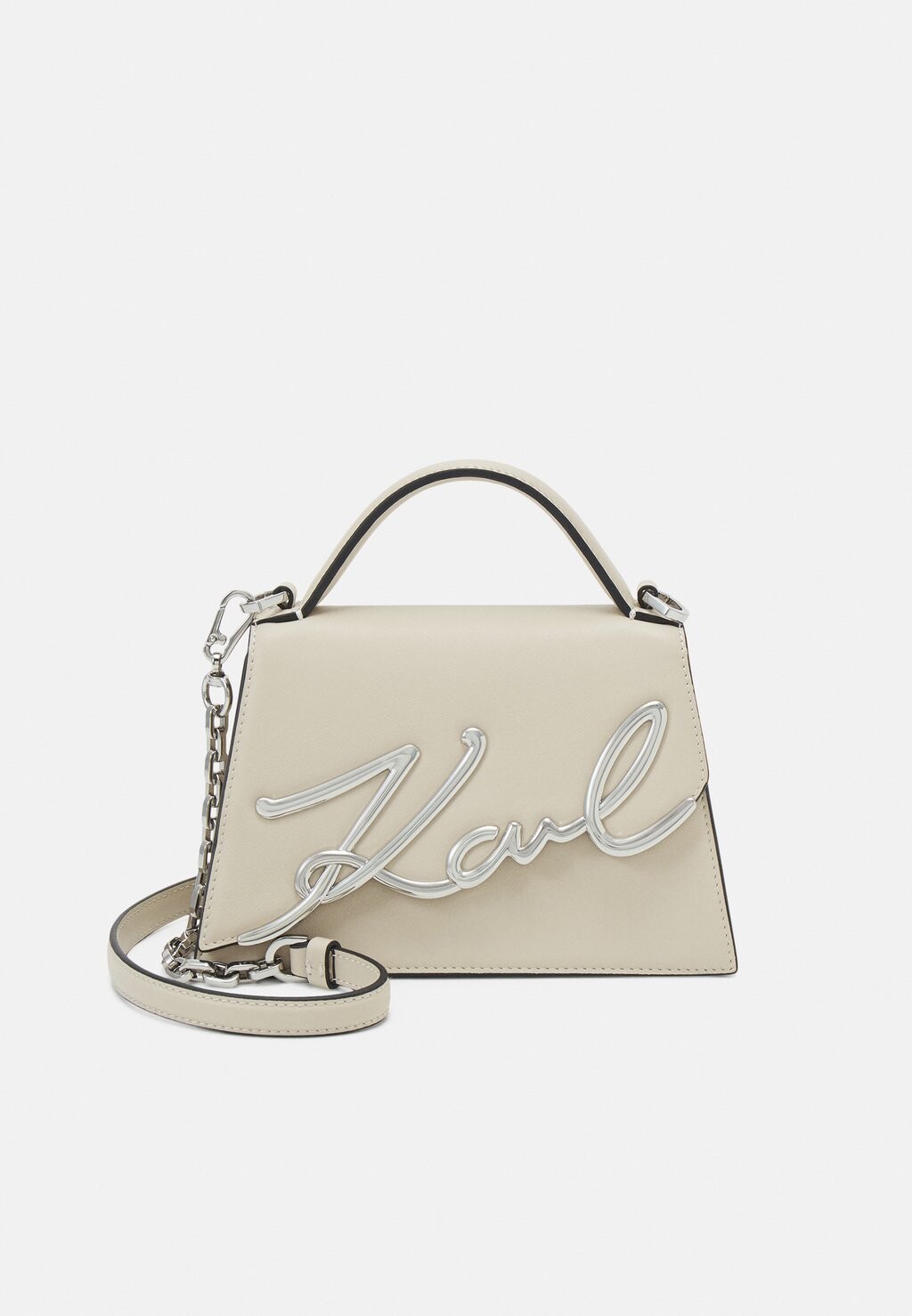

Сумочка KARL LAGERFELD SIGNATURE CROSSBODY, кремовый