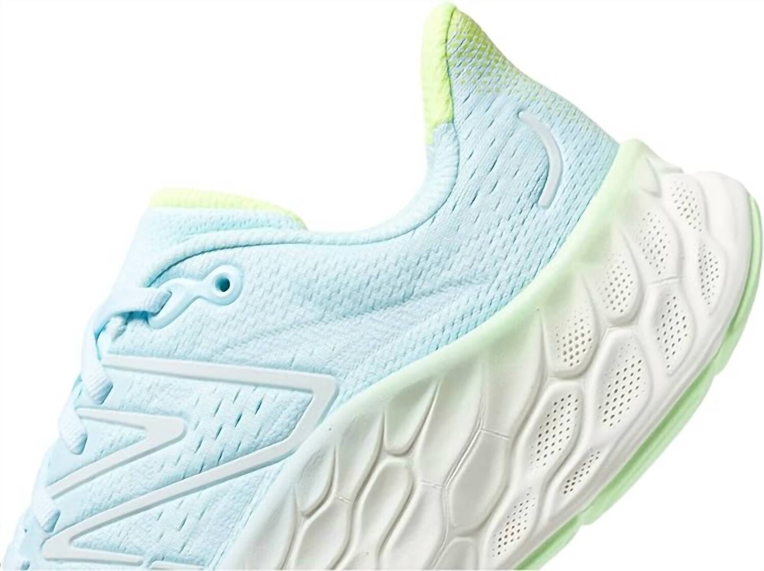 

Женские кроссовки New Balance Fresh Foam X More V4 (ширина B), сине-зеленый/белый аура