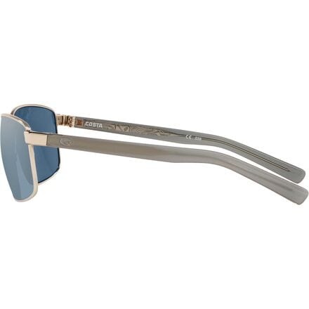 цена Поляризационные солнцезащитные очки Ponce 580P Costa, цвет Brushed Silver Frame/Gray