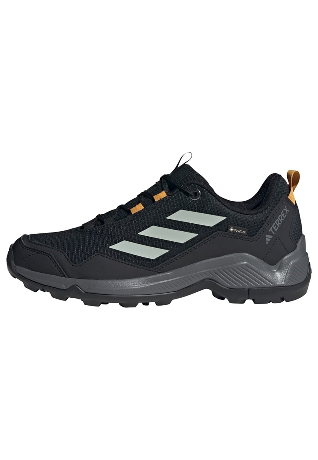 Кроссовки для бега по пересеченной местности Eastrail Gore Tex Adidas, цвет core black silver preloved yellow