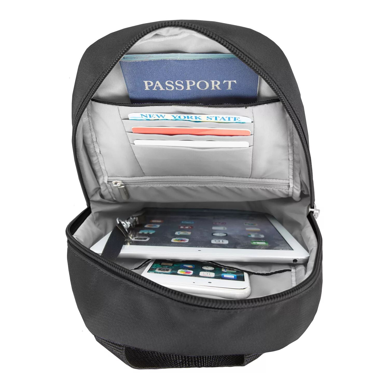 

Классический рюкзак Travelon с защитой от кражи и RFID-блокировкой