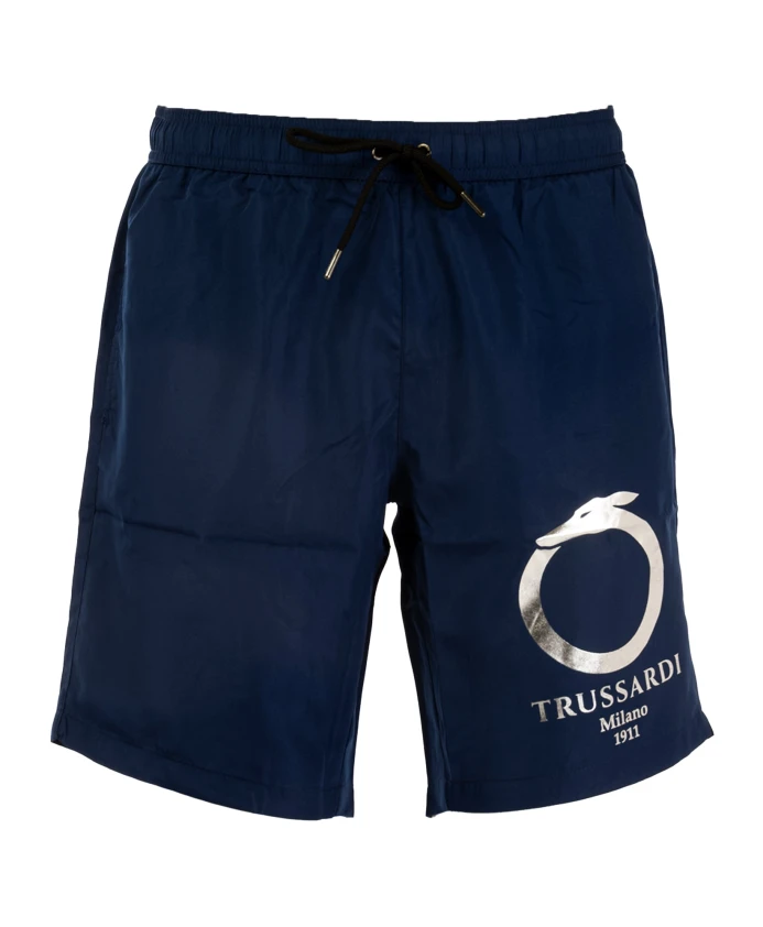 

Летние плавки темно синего цвета. Trussardi, синий