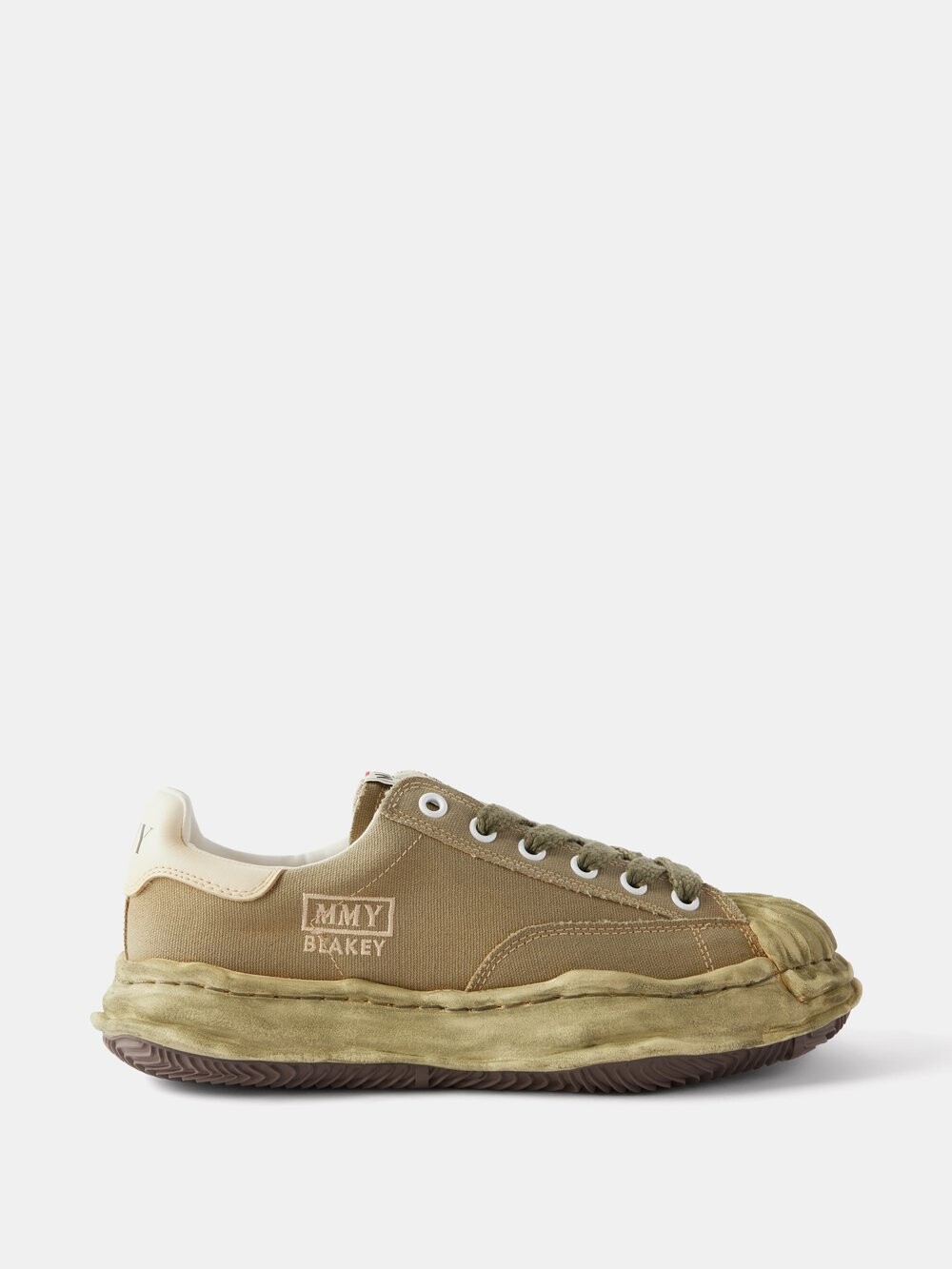 

Парусиновые кроссовки blakey original sole Mihara Yasuhiro, зеленый
