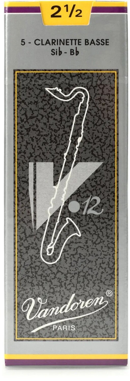

Трость для бас-кларнета Vandoren CR6225 V12 — 2,5 (5 шт.)