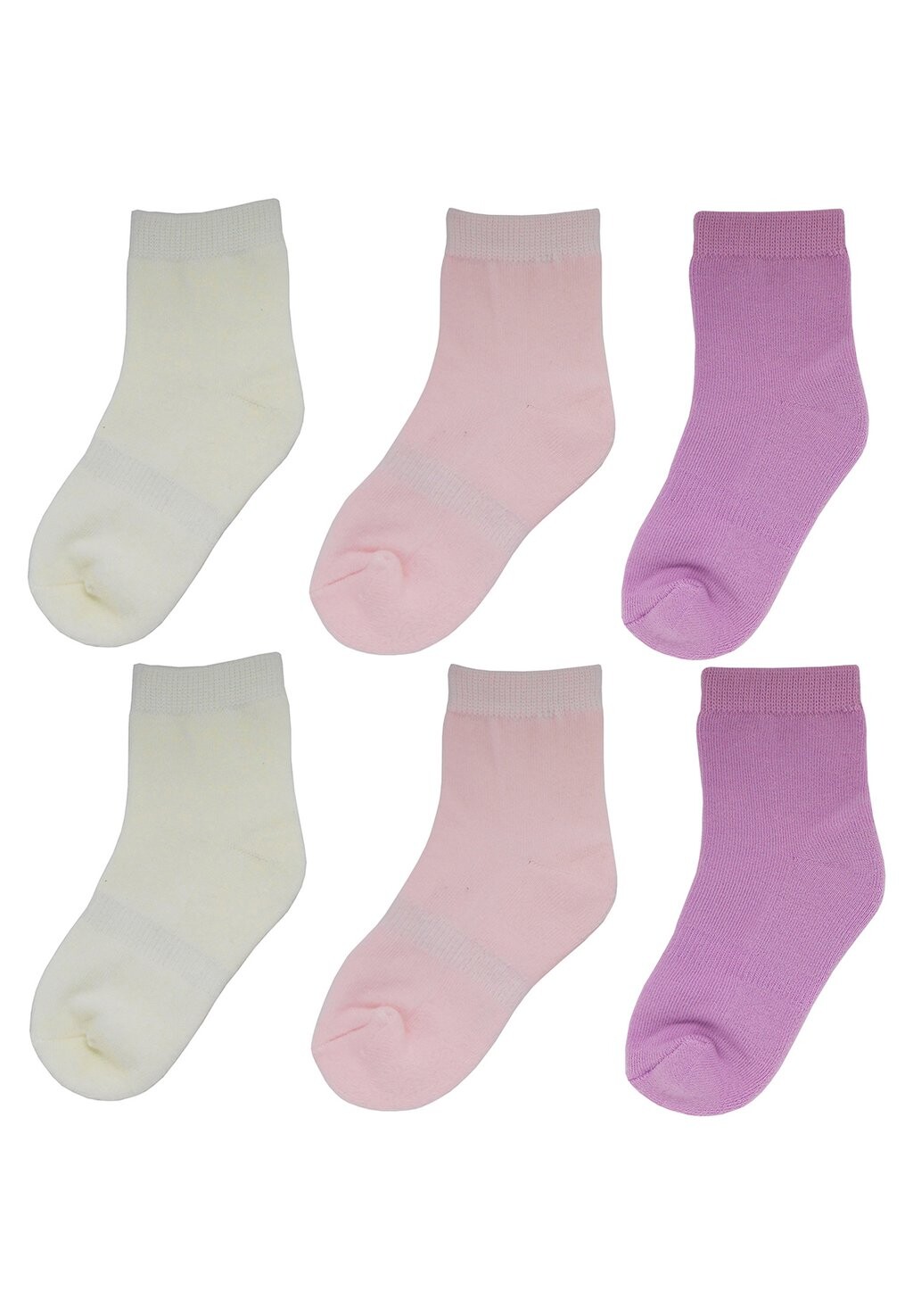 

Носки 6 Pack Yalion, цвет weiß rosa flieder