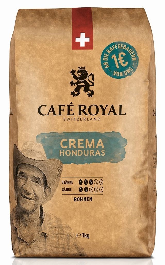 

Café Royal Honduras Крема из цельных бобов 1кг