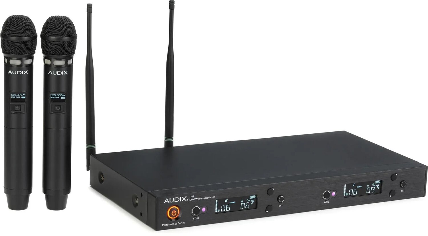 

Портативная беспроводная система Audix AP42 VX5 Dual VX5 — диапазон A