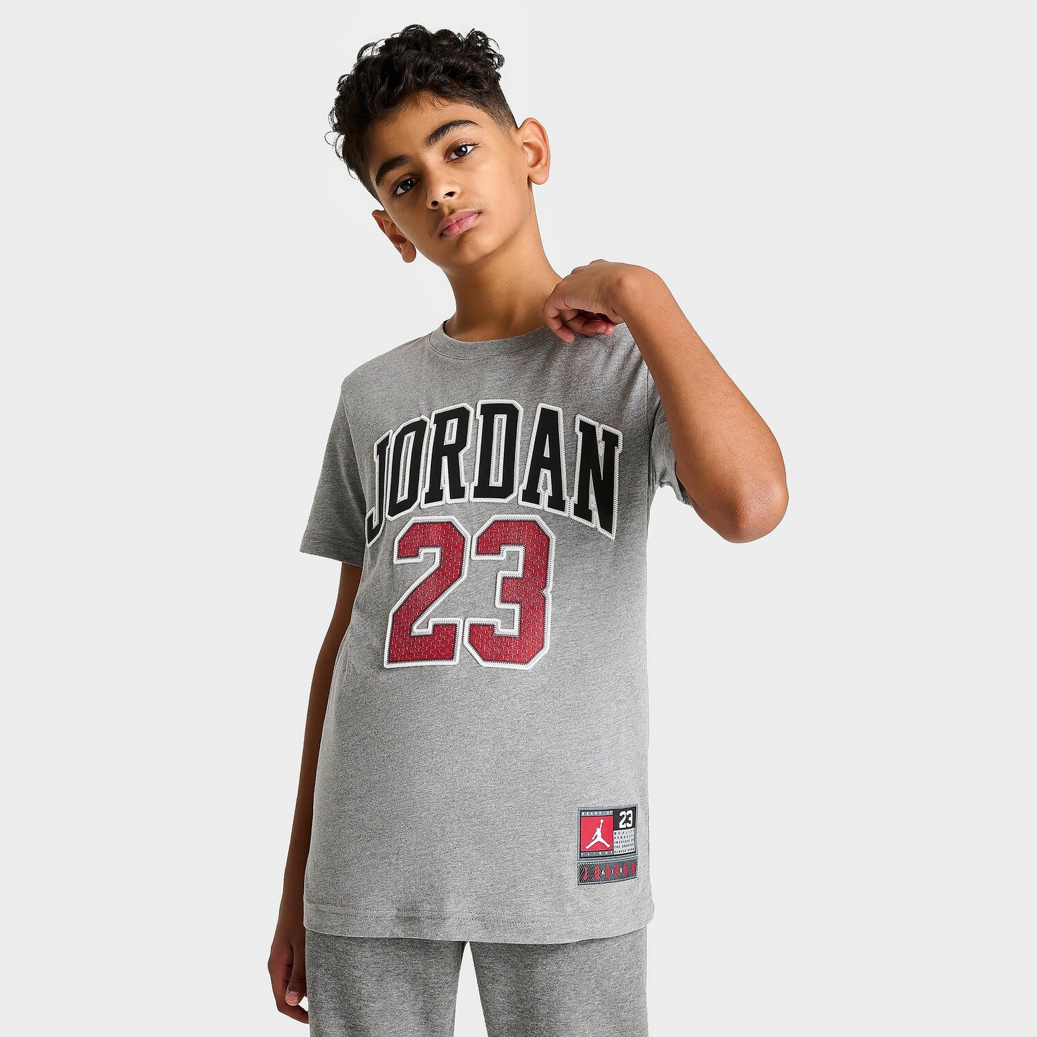 

Футболка Jordan 23 для мальчиков, серый