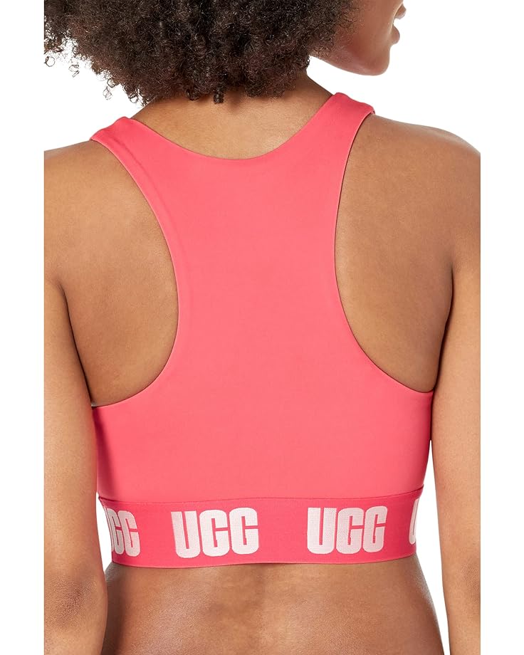 Бралетт UGG Wilmina Logo Bralette, цвет Flamingo Pink бралетт ugg zayley bralette цвет echinacea