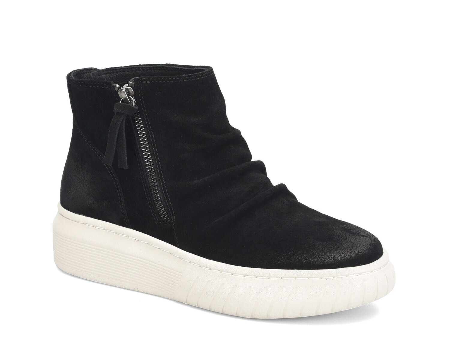 

Высокие кеды Soft Portland Sofft, черная замша
