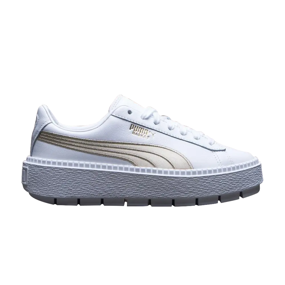 Кроссовки Wmns Platform Trace Puma, белый