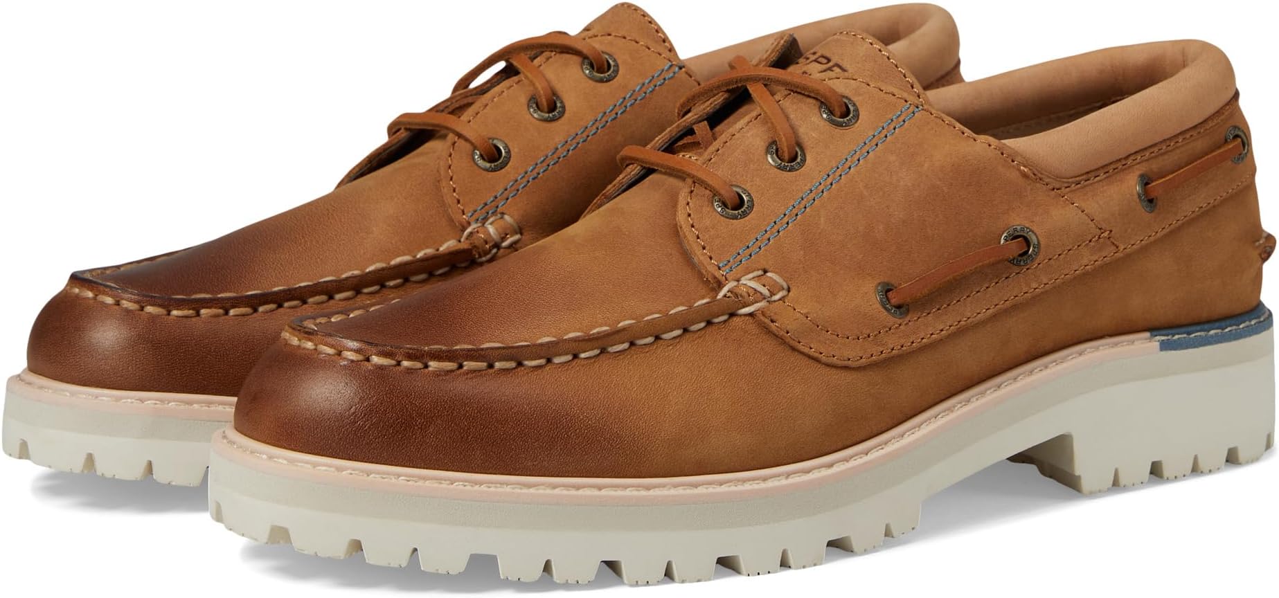 

Топсайдеры Authentic Original 3-Eye Lug Sperry, цвет Tan