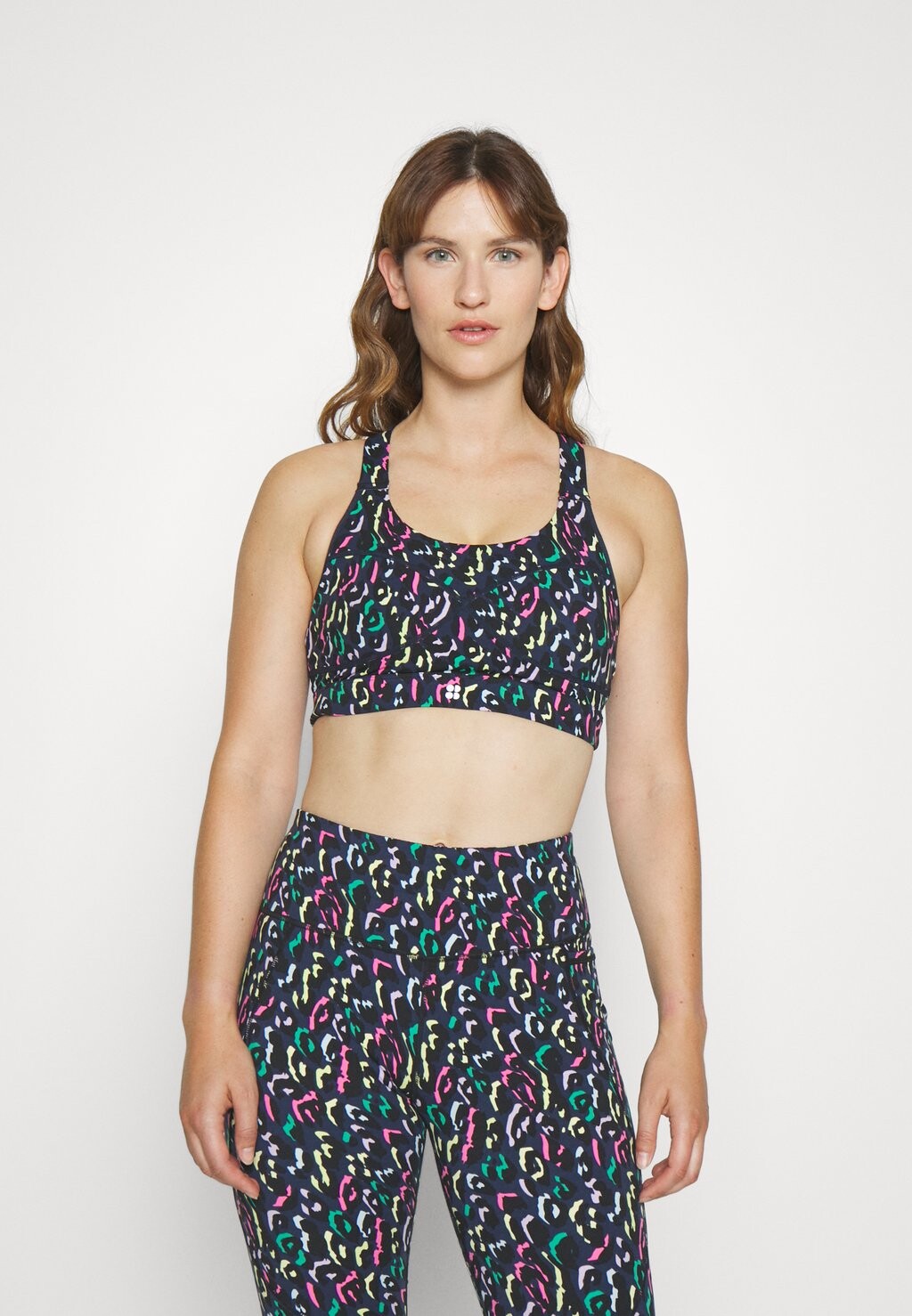

Спортивный бюстгальтер со средней поддержкой Sweaty Betty, синий