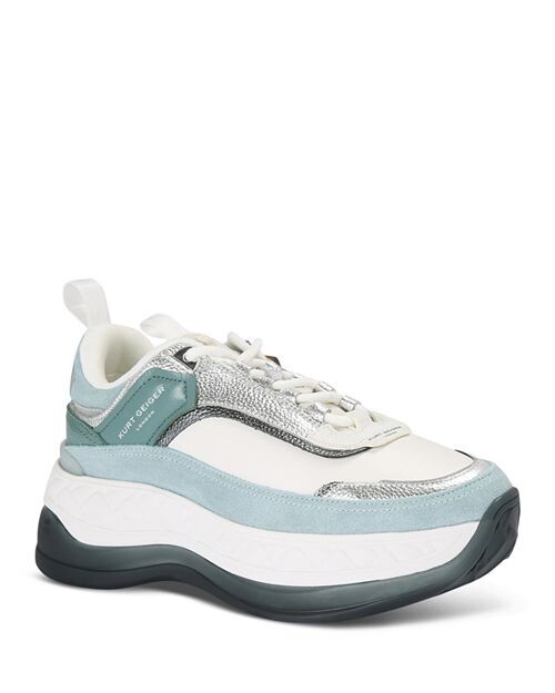 

Женские слипоны Kensington KURT GEIGER LONDON, цвет Blue, Синий