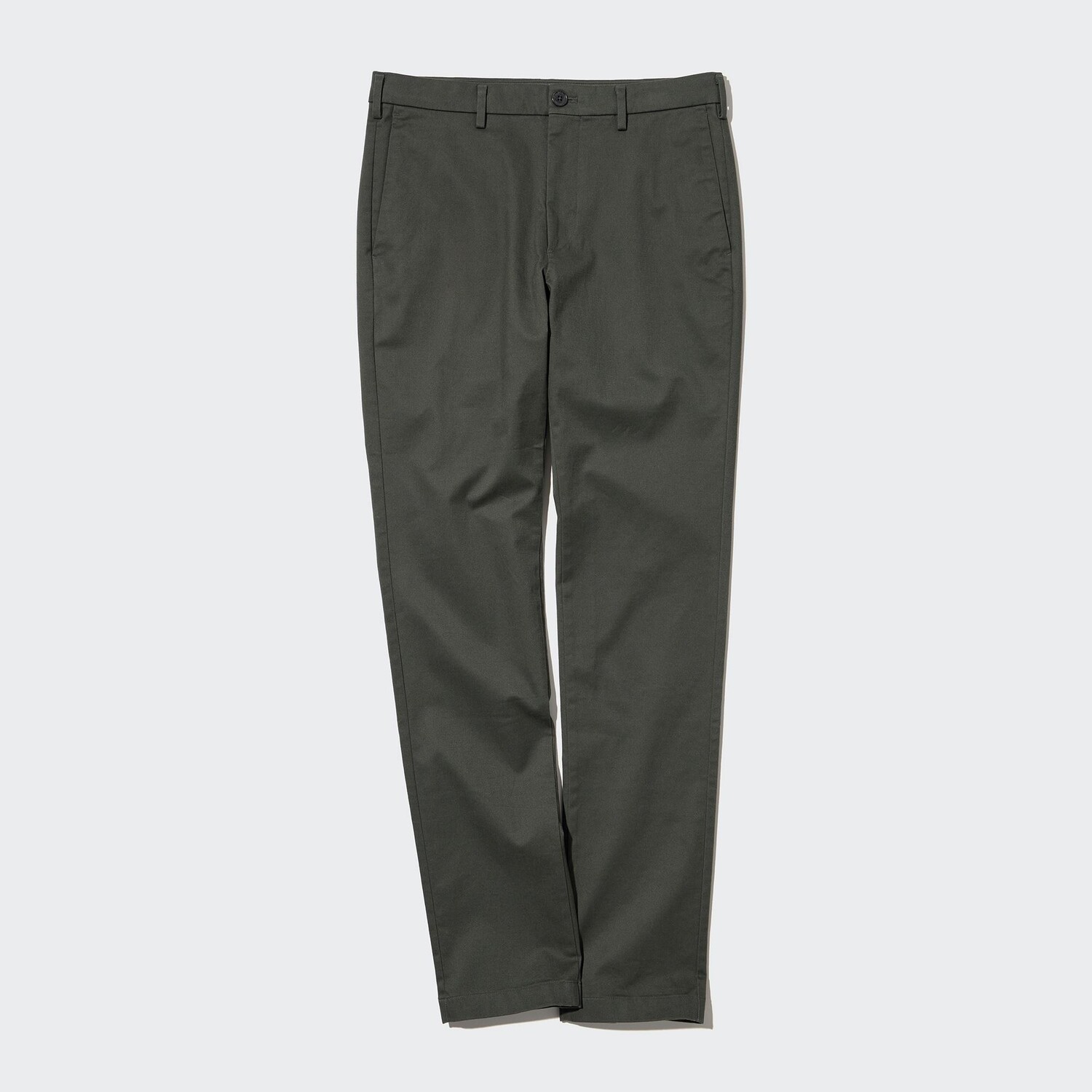 

Брюки UNIQLO узкие, оливковый, Зеленый