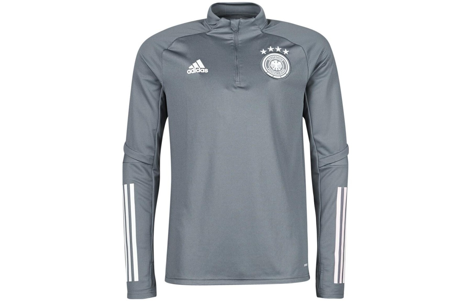 

Футбольная майка мужская серая Adidas, серый