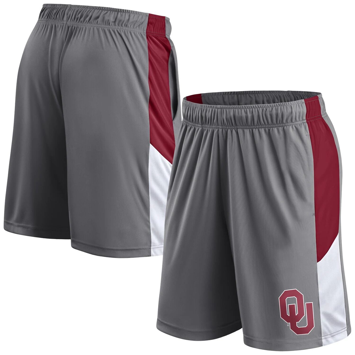 

Мужские серые шорты с логотипом Fanatics Oklahoma owners