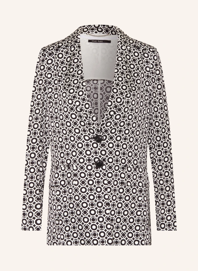 Атласный пиджак Marc Aurel, черный цена и фото