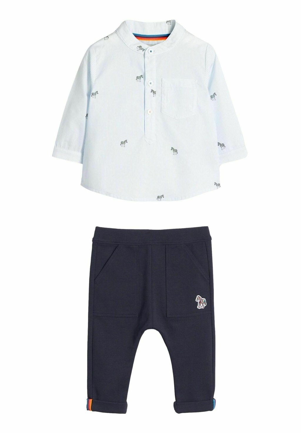 

Футболка с принтом SET REGULAR FIT Paul Smith, цвет navy white