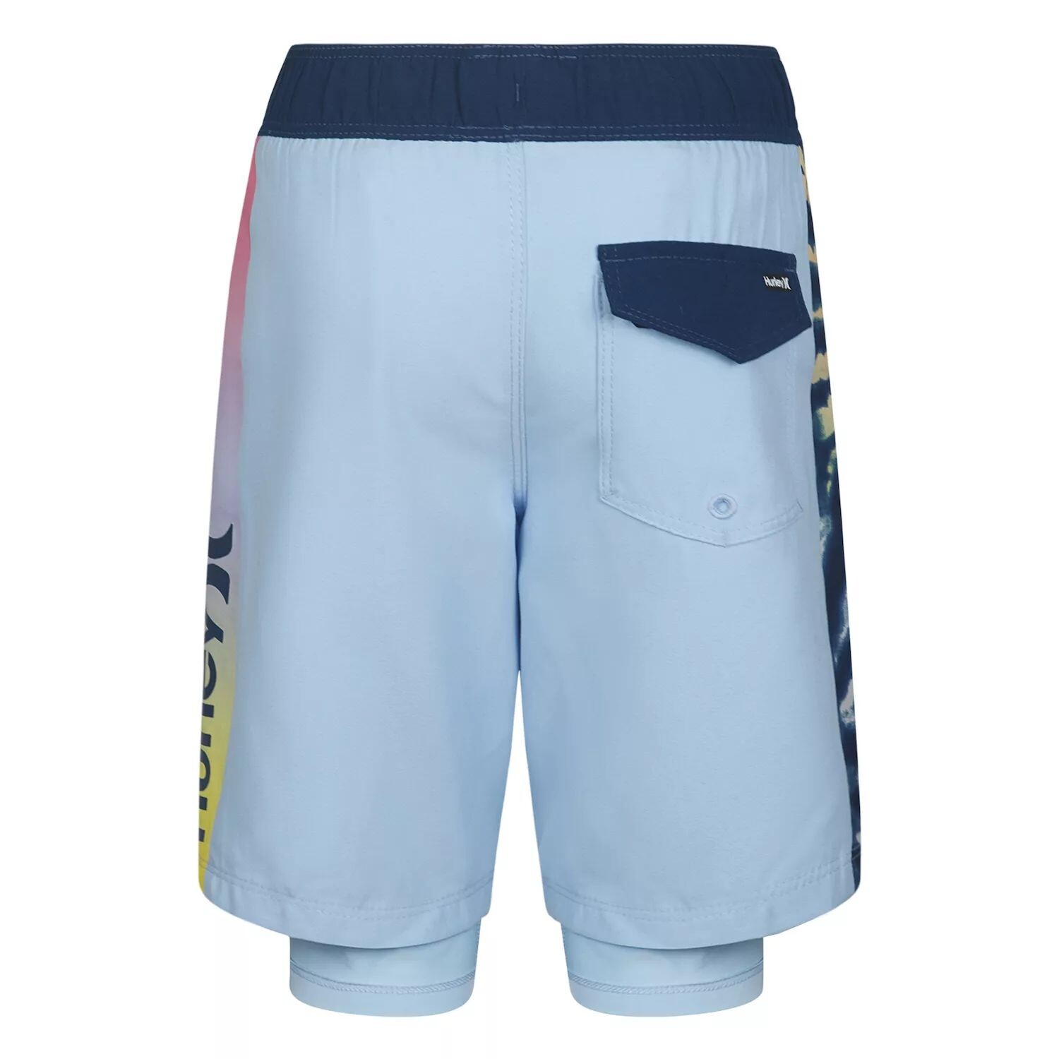 

Компрессионные плавки Hurley с вставками Tie-Dye для мальчиков 4–7 лет Hurley, синий