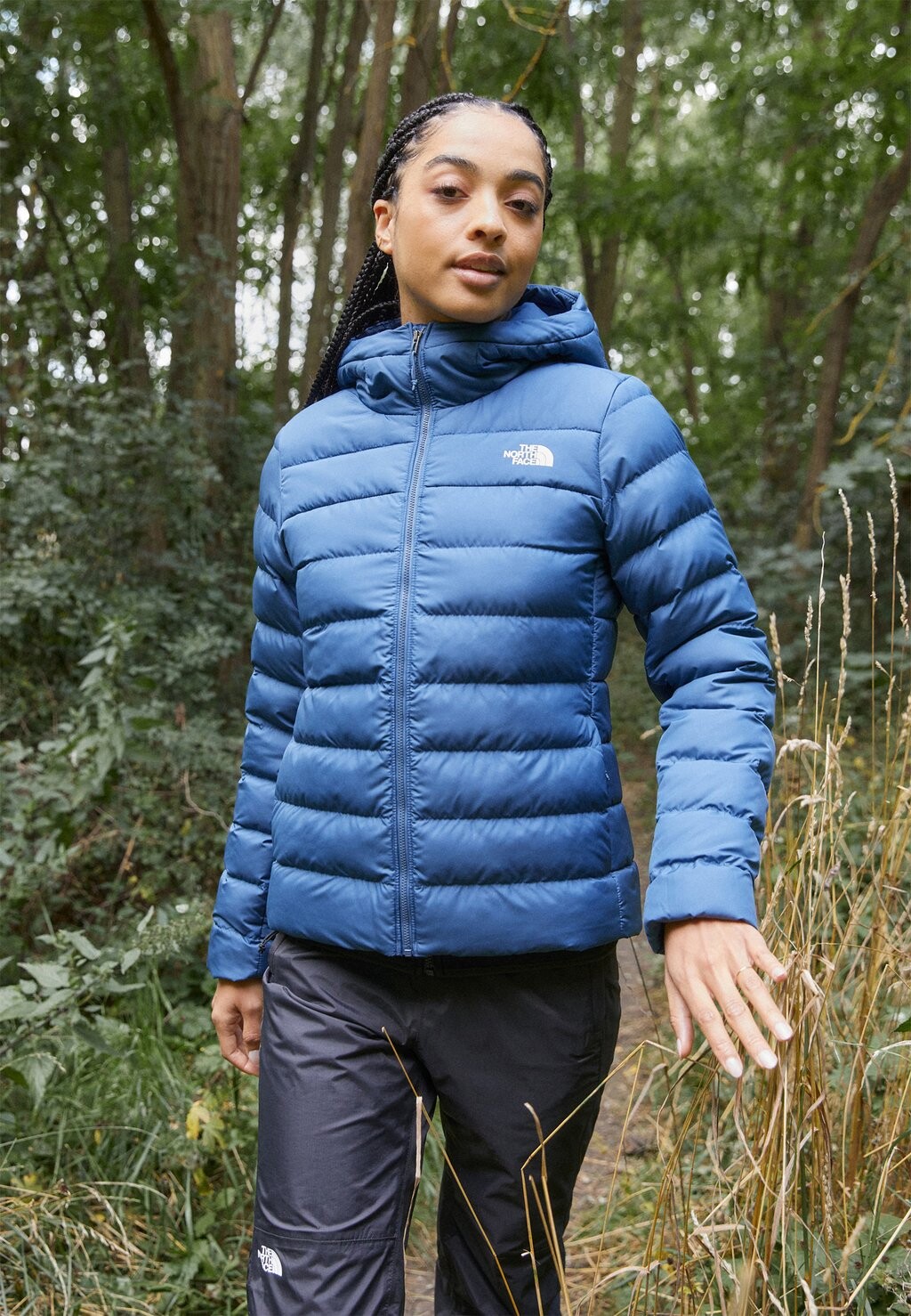 

Пуховик ACONCAGUA HOODIE The North Face, оттенок синего, Синий