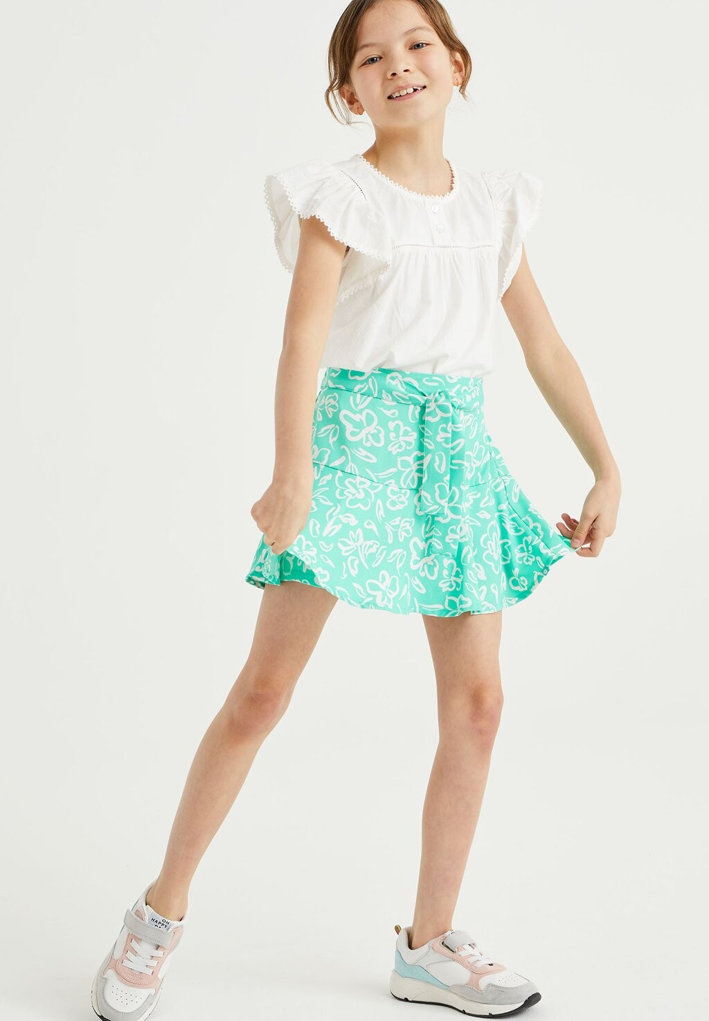 

Юбка А-силуэта MET DESSIN WE Fashion, цвет green