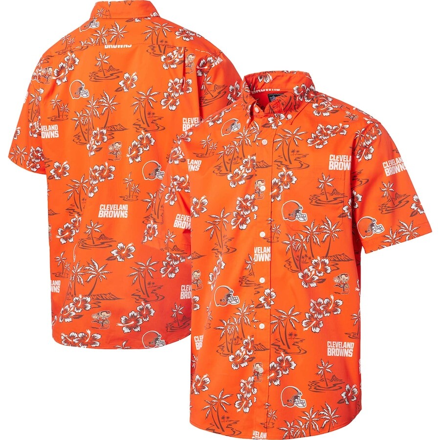 

Рубашка Reyn Spooner Cleveland Browns, оранжевый