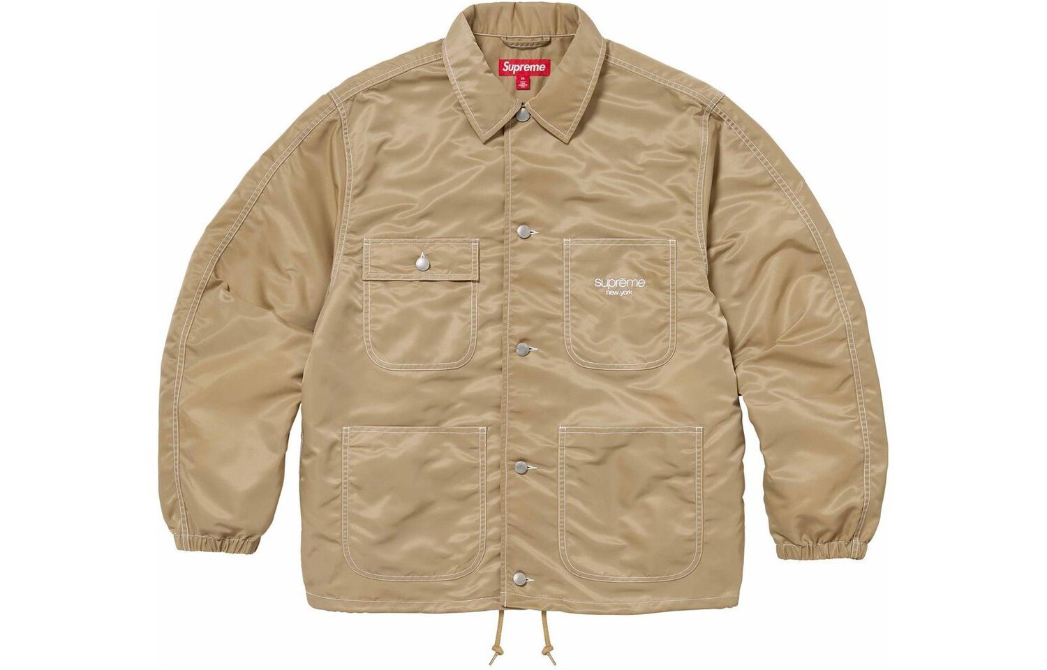

SS24 Пальто унисекс Supreme, темно-синий
