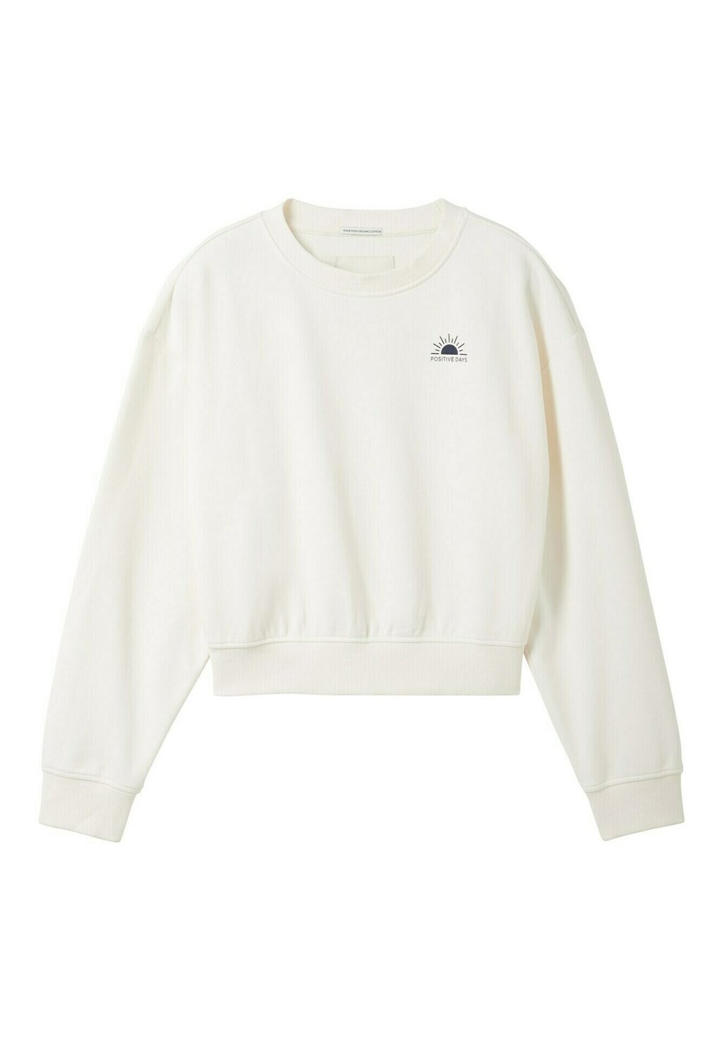 

Свитшот TOM TAILOR, цвет gardenia white