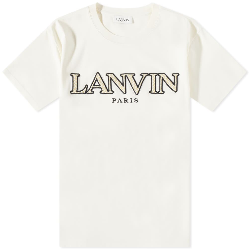 

Футболка Lanvin с бордюрной вышивкой