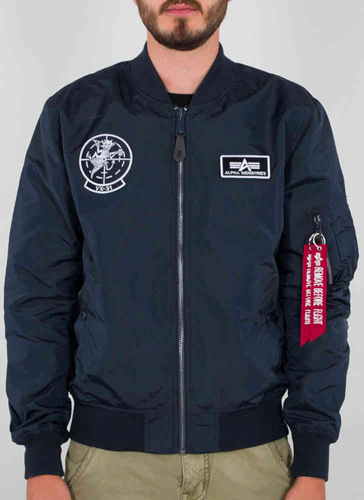 цена Светящаяся в темноте куртка MA-1 TT Alpha Industries, военно-морской