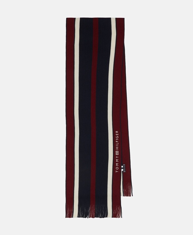 

Вязаный шарф Tommy Hilfiger, темно-синий