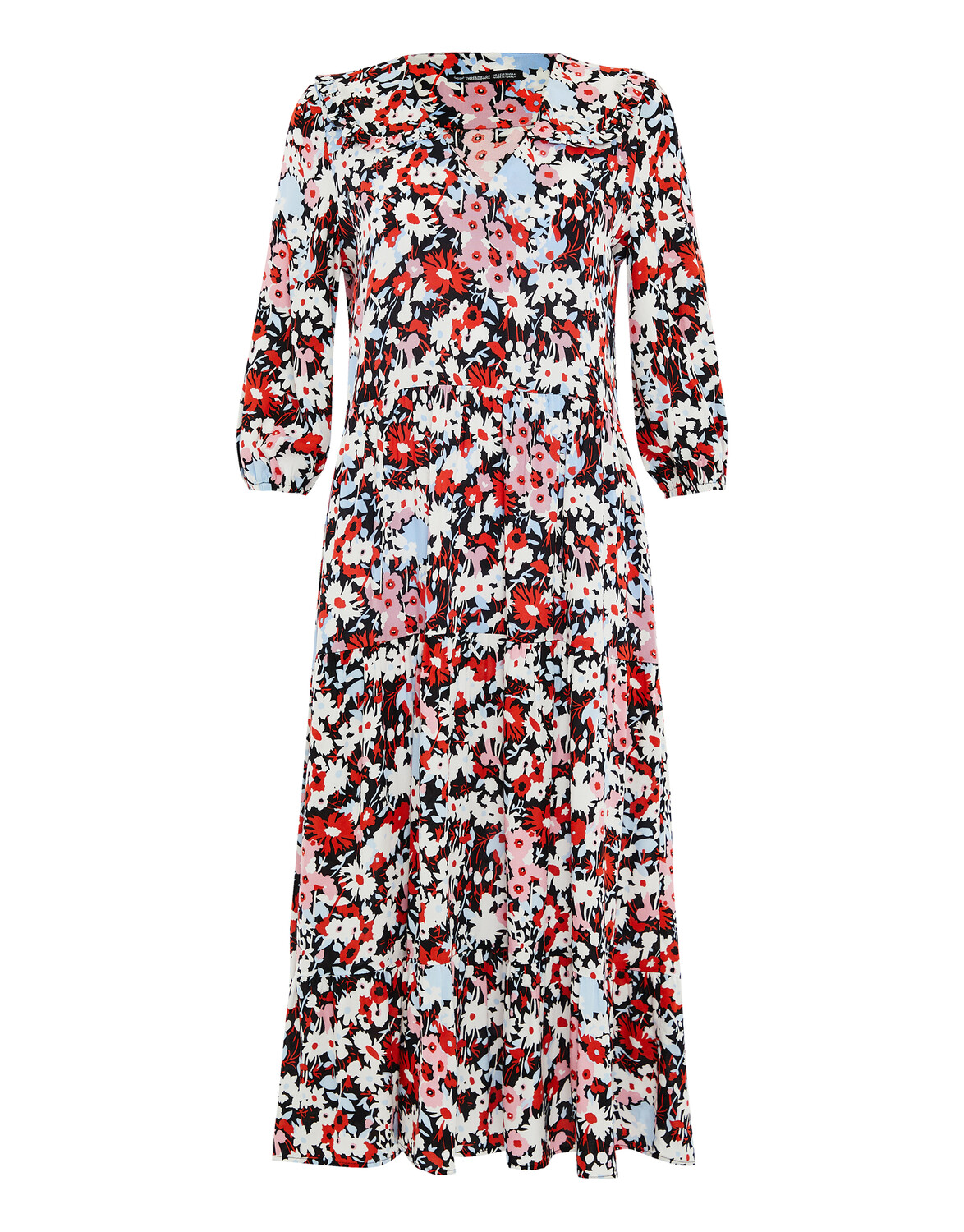 

Платье Threadbare Sommer THB Lizzle Printed Smock, синий