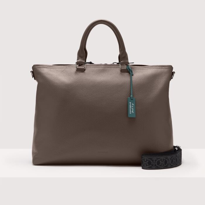 

Сумочка из зернистой кожи Coccinelle SMART TO GO, кофе