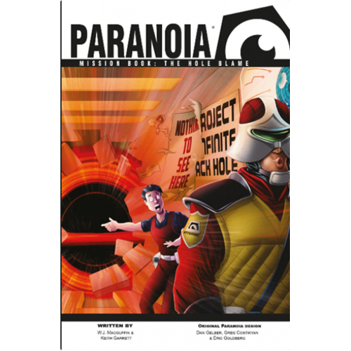 Книга Paranoia: Mission Book: The Hole Blame книга blame 4