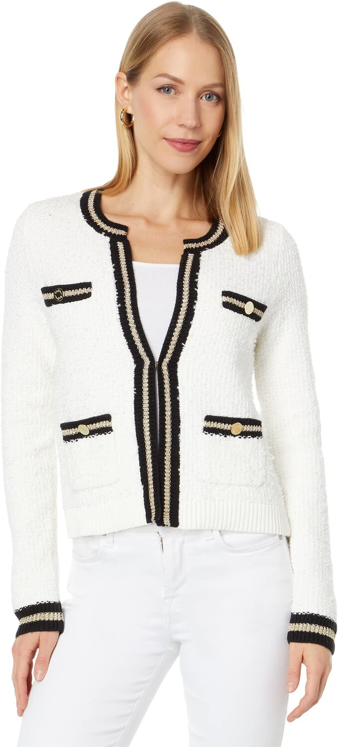 

Свитер Nalayna Cardigan Lilly Pulitzer, цвет Coconut