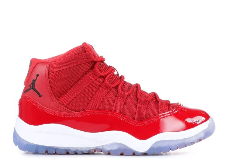 

Кроссовки AIR JORDAN 11 RETRO PS 'WIN LIKE '96', красный