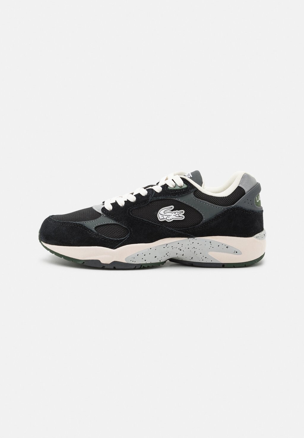 

Низкие кроссовки STORM Lacoste, черный/темно-серый