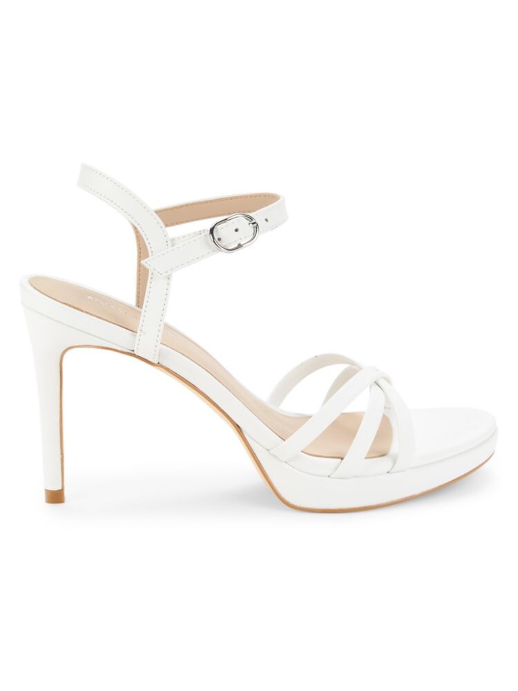 

Кожаные сандалии Starla Stuart Weitzman, белый