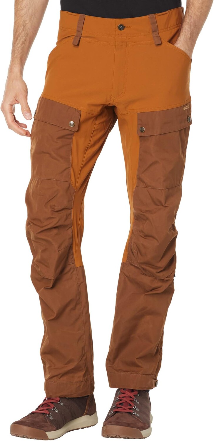 

Кеб Брюки Fjällräven, цвет Timber Brown/Chestnut
