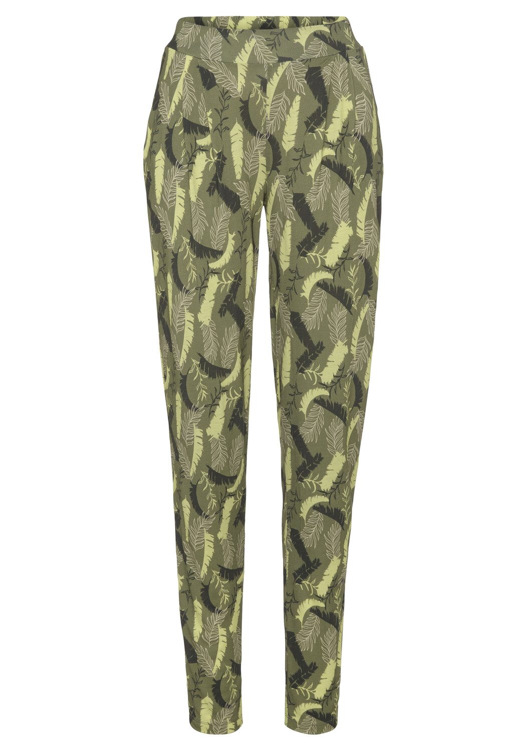 

Брюки s.Oliver Jerseyhose, цвет khaki bedruckt