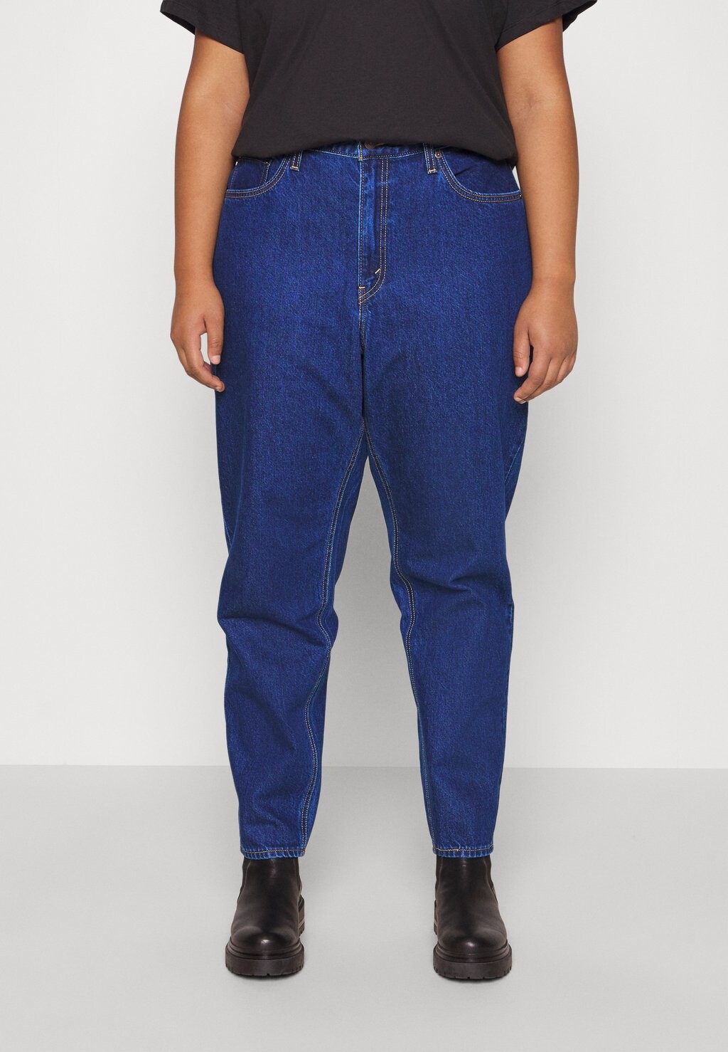 

Джинсы свободного кроя Levi's 80S Mom, синий