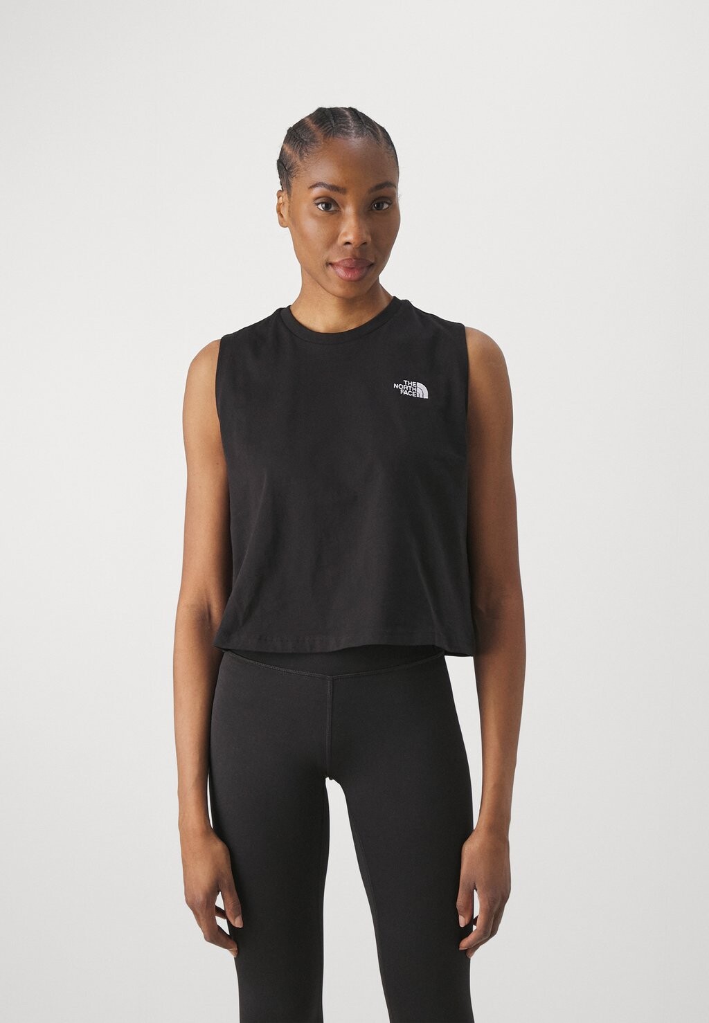 

Топ RELAXED SIMPLE DOME TANK The North Face, цвет black