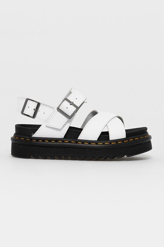 

Доктор Кожаные сандалии Martens Voss II Dr. Martens, белый