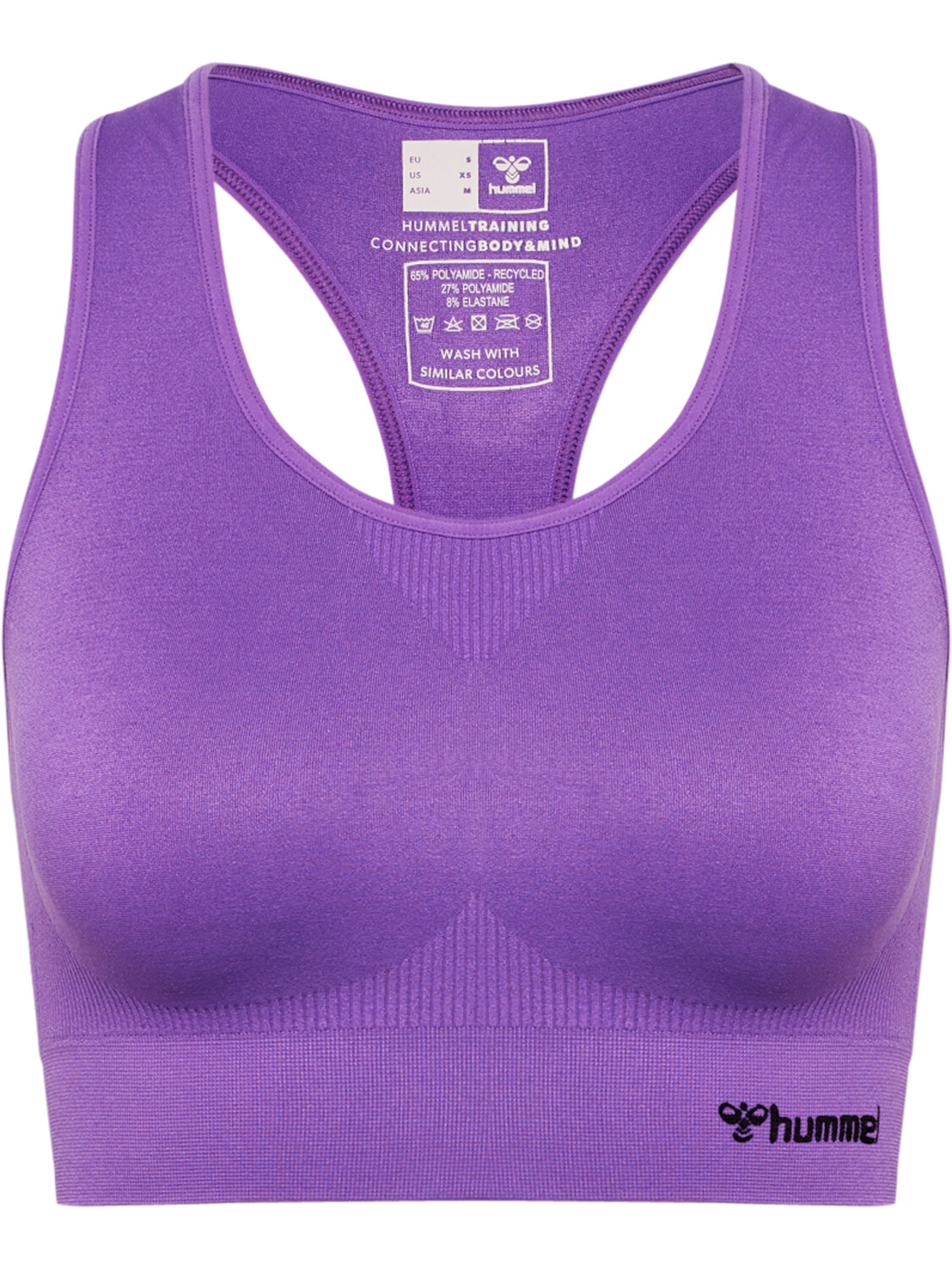 

Футболка Hummel S/L Hmltif Seamless Sports Top, цвет DEWBERRY
