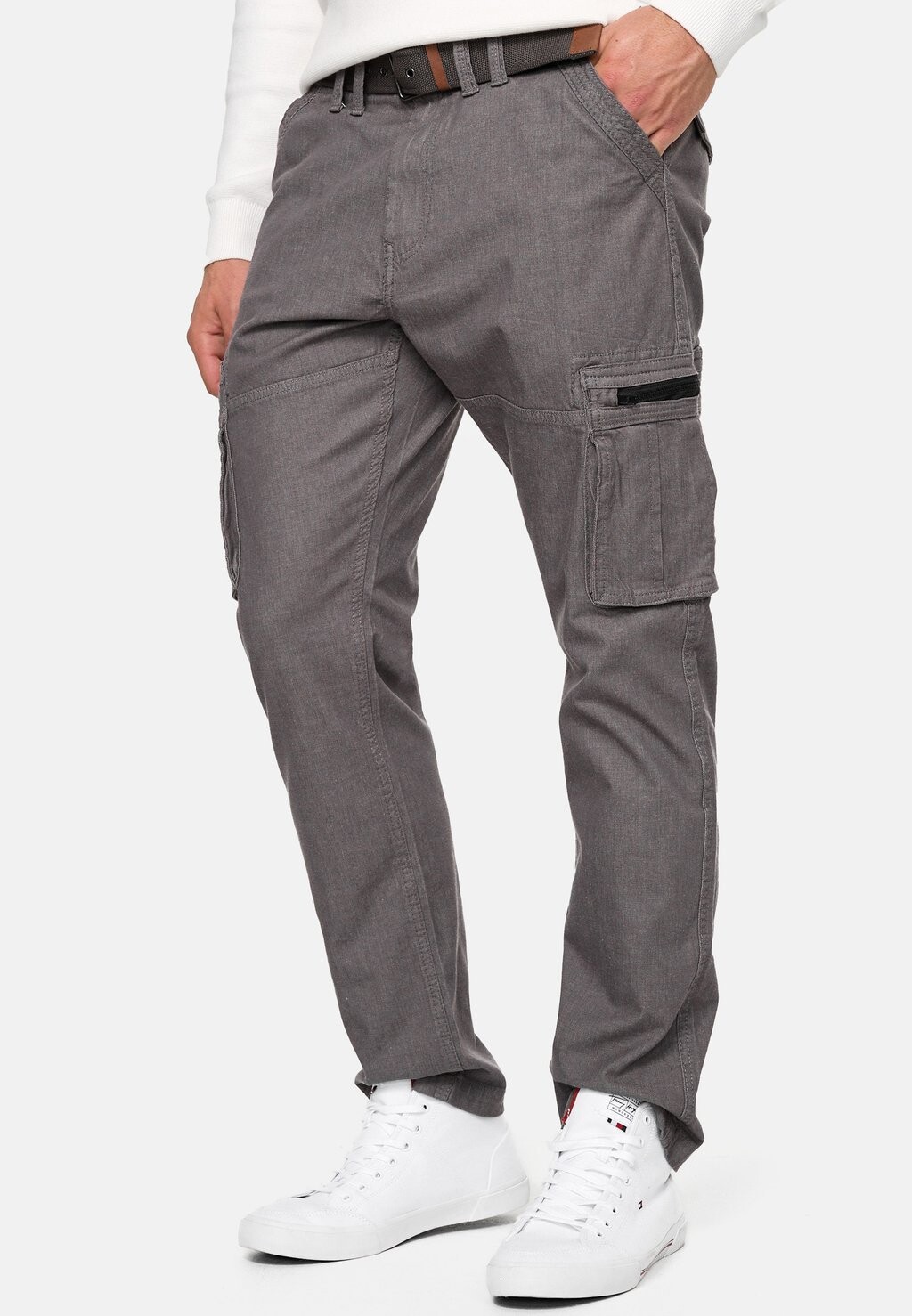 

Брюки карго Analia Indicode, цвет dk grey